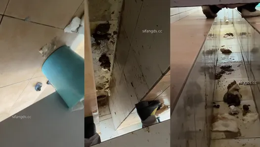 Female hand groove dry toilet candid filming - full screen of feces diarrhea eighth issue 66V, , Female hand groove dry toilet candid filming - full screen of feces diarrhea eighth issue 66V, ,