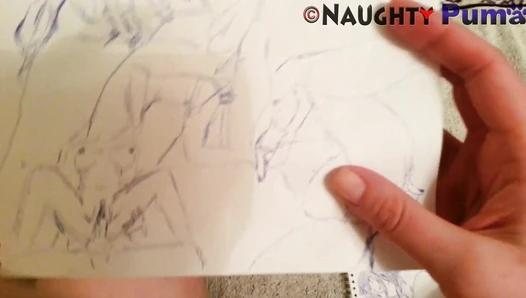 NaughtyPuma - Drawing PantyPoop