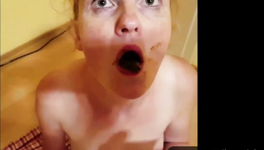 GoddessTempest - Human Toilet Girl - Happy Turd Eating