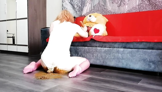 ModelNatalya94 - Olga loves to suck dirty ass dildo
