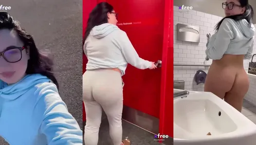 Crazy girl go to the store toilet and shitting in sink - @scatbarbies's, Other Collection, Crazy girl go to the store toilet and shitting in sink - @scatbarbies's, Other Collection,