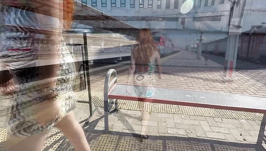 janet - Pooping in the Train Station