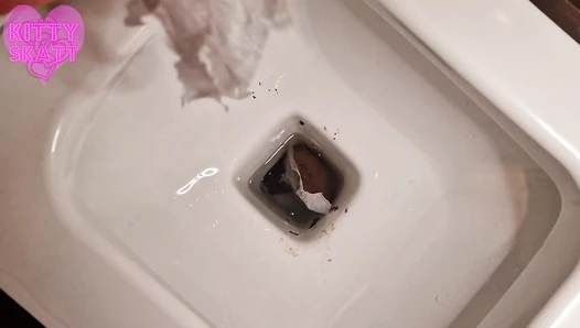 Kitty Skatt - Desperate Toilet Lid Release