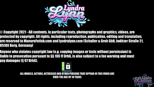 LyndraLynn - Schoolgirl in vinyl loves scat
