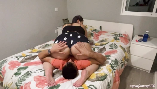 Yourfantasy6190 - Gassy face sitting for lucky guy, Amateur Collection, 