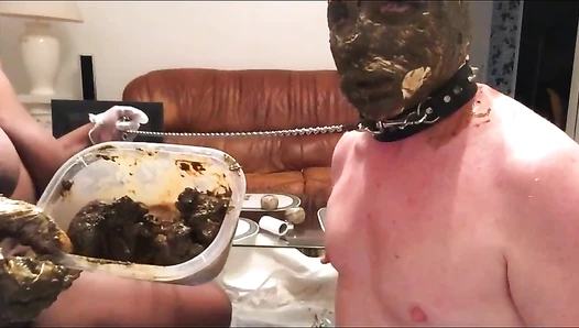 girlsscatandpiss - I spread my shit on my pig