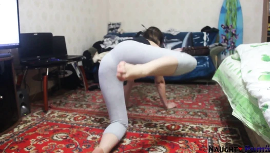 NaughtyPuma - New Leggins and Dirty Yoga ;)