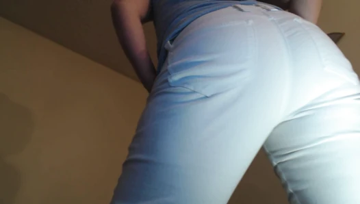 CosmicGirl - Stinky Farting In My Sexy White Skinny Jeans