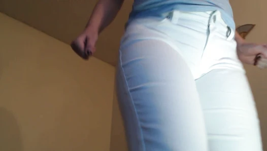 CosmicGirl - Stinky Farting In My Sexy White Skinny Jeans