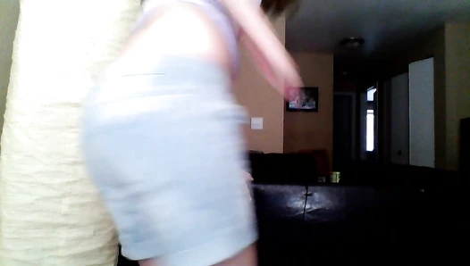 SexyScatForYou - Throwback! Poop in jean shorts.