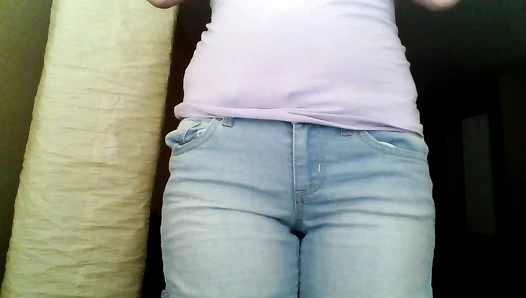 SexyScatForYou - Throwback! Poop in jean shorts.