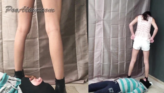 suppkakiem - Alina liquid pooping and dancing on slave