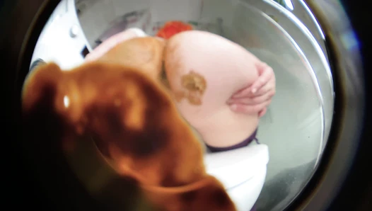 DirtyBetty - Big Assed Girl Pushing Hard